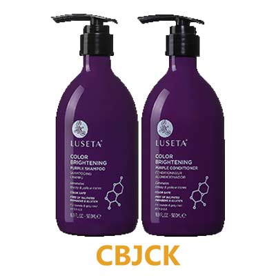 Purple Shampoo and Conditioner Set for Blonde