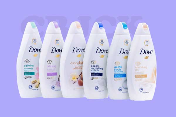 Dove Body Wash Variety 6 Pack 