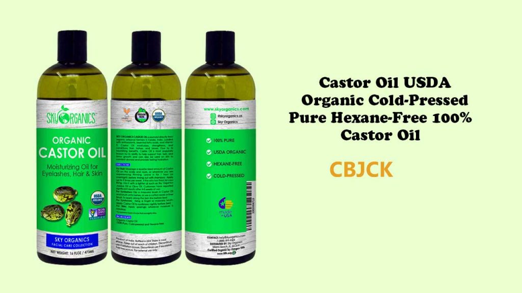 organic cold pressed castor oil